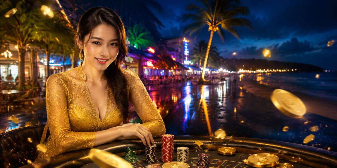 Pemain bertaruh di Langkawi dengan pakaian tradisional kebaya